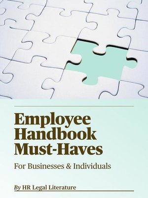 cover image of Employee Handbook Must-Haves